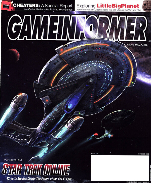 Game Informer Issue 186 (October 2008) cover